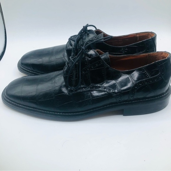 Brass boot men's Crocodile leather shoes Size 10 - Picture 7 of 13